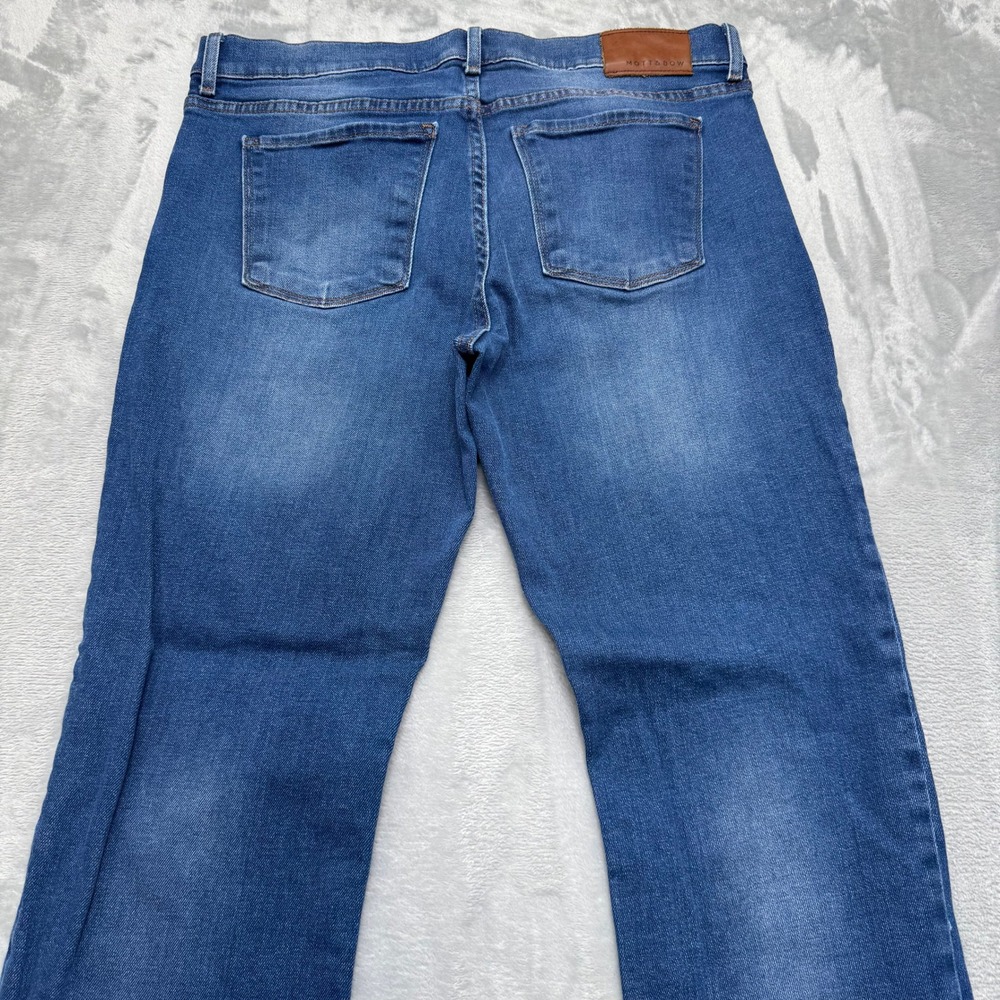 Mott & Bow Jeans Mens 34x32 Blue Straight Oliver Denim Casual Classic 5-Pocket - Picture 8 of 12